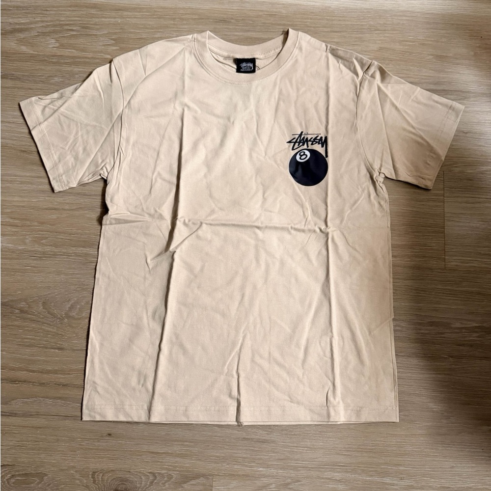 Stussy Tan Logo Tee